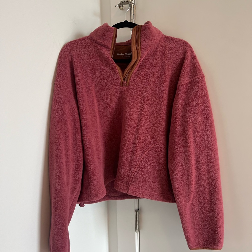 Outdoor Voices PrimoFleece 1/4 Zip Pullover